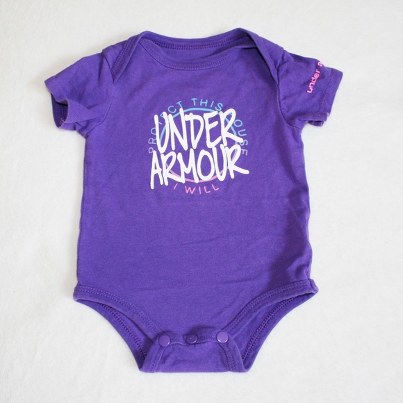 Under Armour Other - Under Armour Purple Onesie